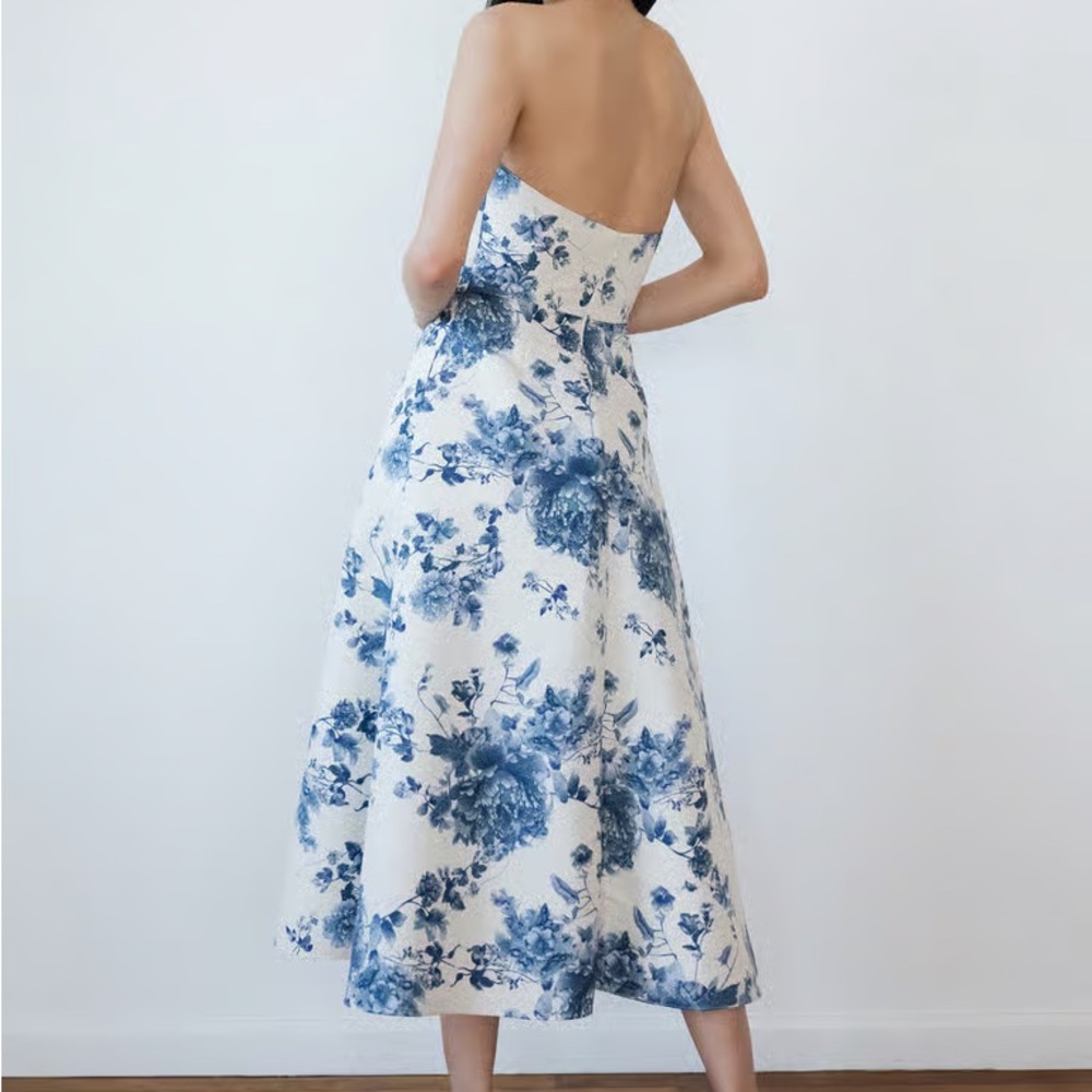 NEVER WORN Jenny Yoo Amelia Print Dress NEW WITH TAGS - Picture 2 of 7